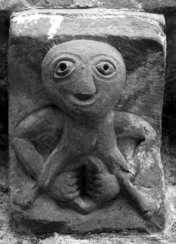 Calmness and Strength in the Birthing Figure of the Sheela-na-gig