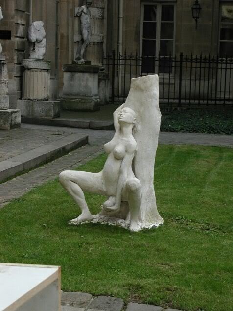 Beautiful Sculpture of an Unassisted Birth (Origin Unknown)