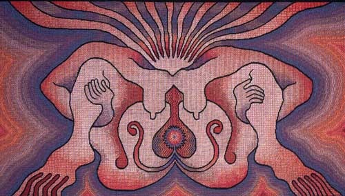 Judy Chicago's "The Crowning"