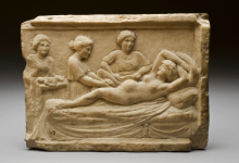 Classical Roman Birth Scene