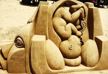Visualizing Birth through Bob Atisso's Sand Sculptures